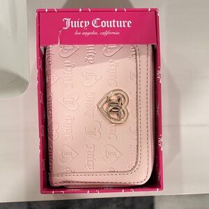 Juicy Couture Blush Pink Embossed Wallet